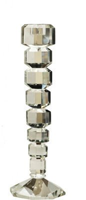 

Foyer Crystal Candle Holder(Gold, Silver, Pack of 1)