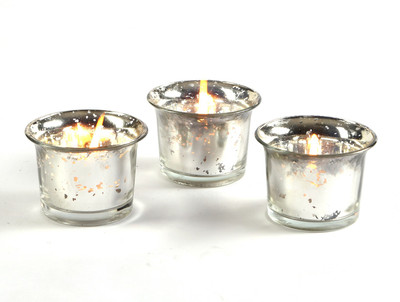 36% OFF on Hosley Glass 3 - Cup Tealight Holder(Silver, Pack of 3) 36% OFF on Hosley Glass 3 - Cup Tealight Holder(Silver, Pack of 3)