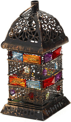 

Aapno Rajasthan Cast Iron 1 - Cup Tealight Holder(Brown, Pack of 1)