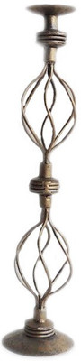 

The Decor Mart Iron Candle Holder(Gold, Pack of 1)