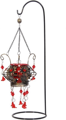

Orchard Iron 1 - Cup Tealight Holder(Red, Pack of 1)