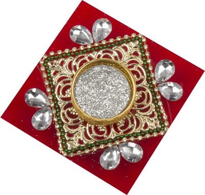 

Twisha Decorative Plastic 1 - Cup Tealight Holder Set(Red, Pack of 1)