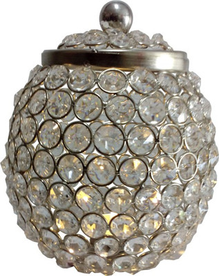 

Decor8 Iron 1 - Cup Candle Holder(Silver, Pack of 1)