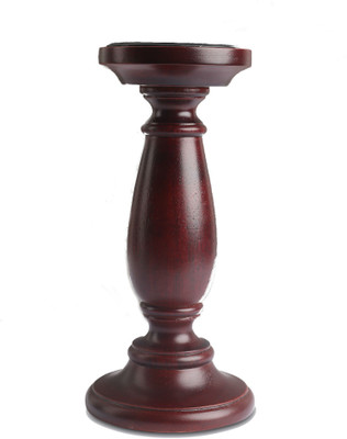 

Bubblewrap Maroon Tall Wooden 1 - Cup Candle Holder(Maroon, Pack of 1)
