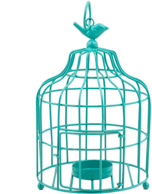 

Chumbak Iron Candle Holder(Blue, Pack of 1)