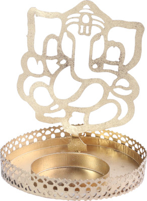 

Boxify Iron 1 - Cup Tealight Holder(Gold, Pack of 1)
