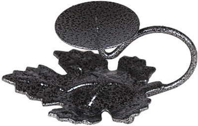 

Apkamart Handicraft Decorative Votive T Light Stand - For Home Decoration, Festivals and Gifts Iron 1 - Cup Tealight Holder(Black, Pack of 1)