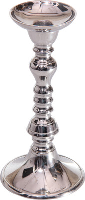

Art N Crafts Aluminium 1 - Cup Candle Holder(Silver, Pack of 1)