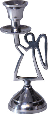 

Art N Crafts Aluminium 1 - Cup Candle Holder(Silver, Pack of 1)