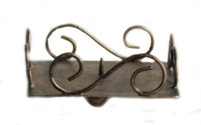

The Decor Mart Iron Candle Holder(Copper, Black, Pack of 1)