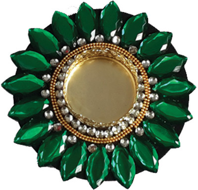 

Nehal Arts Sponge Tealight Holder(Green, Pack of 1)