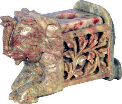 Avinash Handicrafts Stoneware 1 - Cup Candle Holder(Multicolor, Pack of 1)