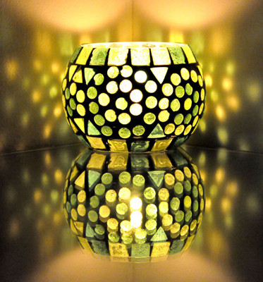 65% OFF on Lal Haveli Decorative Candle Light Stand Glass 1 - Cup Tealight Holder(Green, Pack of 1) 65% OFF on Lal Haveli Decorative Candle Light Stand Glass 1 - Cup Tealight Holder(Green, Pack of 1)