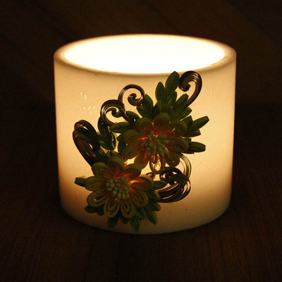 

Ekolhapuri Plastic Tealight Holder Set(White, Pack of 1)