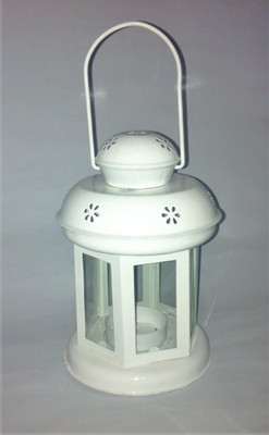

KN Overseas Iron 1 - Cup Tealight Holder(White, Pack of 1)