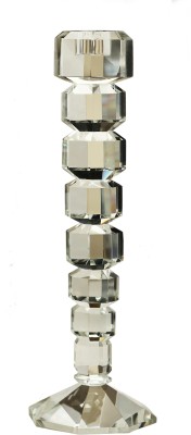 

Foyer Crystal Candle Holder(Gold, Silver, Pack of 1)