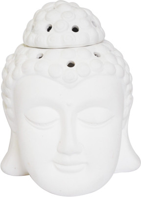 

Craftkriti Ceramic 1 - Cup Tealight Holder(White, Pack of 2)
