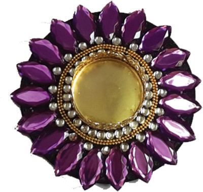 

Nehal Arts Sponge Tealight Holder(Purple, Pack of 1)