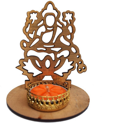 

Deals For Bulk Metallic Shadow Diya- Laxmi Iron 1 - Cup Candle Holder(Gold, Pack of 1)