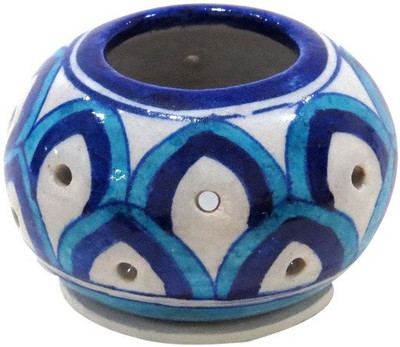 

Aurea Pottery 1 - Cup Tealight Holder(Blue, Pack of 1)