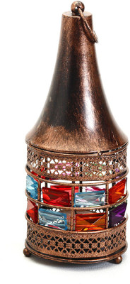 

Aapno Rajasthan Cast Iron 1 - Cup Tealight Holder(Brown, Pack of 1)