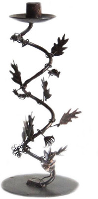 

The Decor Mart UL01A Iron Candle Holder(Brown, Pack of 1)