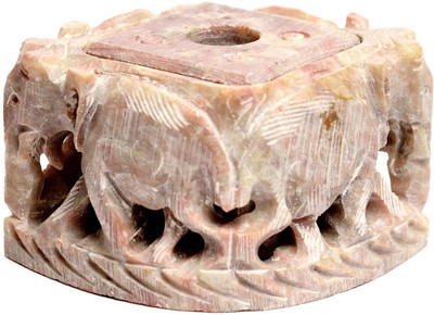 

Kaushal Creation Marble Candle Holder(Brown, Pack of 4)