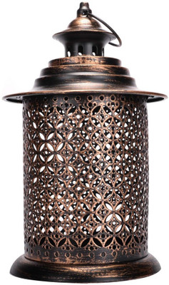 

Scrafts Metal Antique Royal Look BR Steel Candle Holder(Brown, Pack of 1)