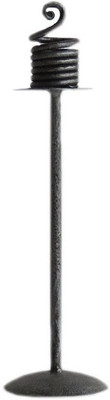 

The Decor Mart Iron Candle Holder(Silver, Pack of 1)