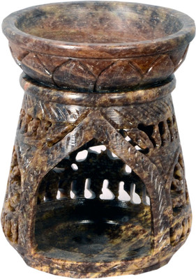 

Avinash Handicrafts Oil Burner 3.5" Stoneware 1 - Cup Tealight Holder(Multicolor, Pack of 1)