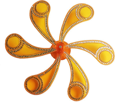 

Aakarshika Plastic 6 - Cup Candle Holder(Yellow, Pack of 1)