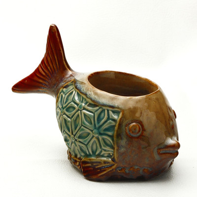 40% OFF on Aapno Rajasthan Ceramic Fish Ceramic 1 - Cup Tealight Holder(Multicolor, Pack of 1) 40% OFF on Aapno Rajasthan Ceramic Fish Ceramic 1 - Cup Tealight Holder(Multicolor, Pack of 1)