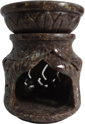 

Avinash Handicrafts Lota Shape oil burner 3" Stoneware 1 - Cup Tealight Holder(Multicolor, Pack of 1)