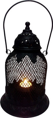 

Decor8 Iron 1 - Cup Tealight Holder(Black, Pack of 1)