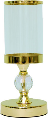 

CASA BONITA DELHI Steel Tealight Holder(Gold, Pack of 1)
