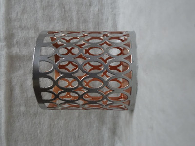 

flourish concepts Iron Tealight Holder(Copper, Pack of 1)