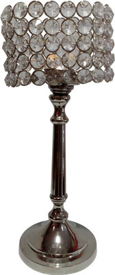 

Decor8 Aluminium 1 - Cup Candle Holder(Silver, Pack of 1)
