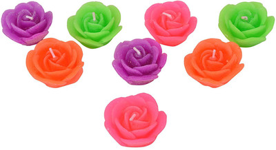 

Starlight Candles FLOATING CL 02 Candle(Multicolor, Pack of 8)