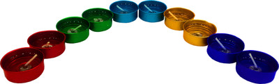 

Gayatri Creations GEL WAX Candle(Multicolor, Pack of 10)