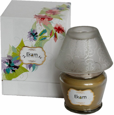 

Ekam Teakwood Lampshade Candle(Brown, Pack of 1)