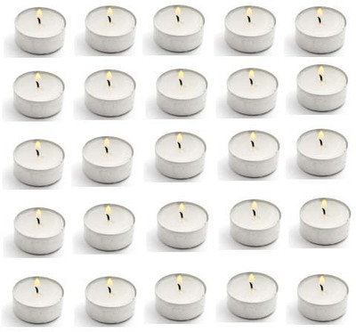 

Home Made Masterpiece Candle(White, Pack of 25)