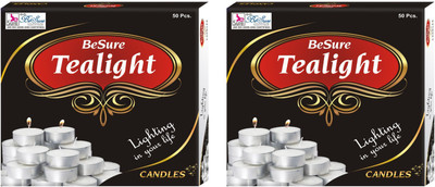 

Besure Diwali Tealight Candle(White, Pack of 100)