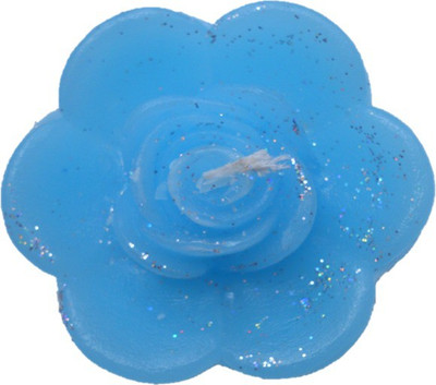 

Rasmy Candles Floating Rose flower Big Blue pack of 2 Candle(Blue, Pack of 2)