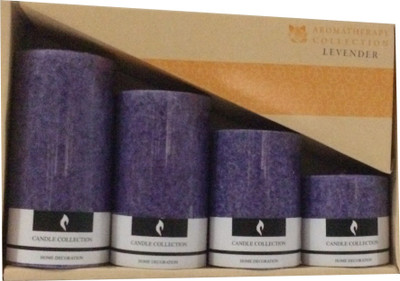 

Aromatherapy Collection Candles Candle(Purple, Pack of 4)