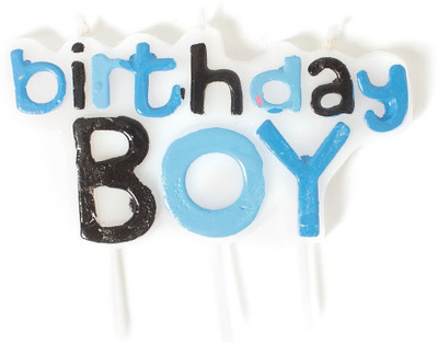 

ShopAParty Birthday Boy Candle(Multicolor, Pack of 1)