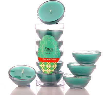 22% OFF on Fieesta Bowl Candle(Blue, Pack of 5) 22% OFF on Fieesta Bowl Candle(Blue, Pack of 5)