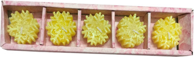 

Fuzone Designer Yellow Floating Candle(Yellow, Pack of 5)