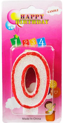 The Candle Shop Birthday Candle(Multicolor, Pack of 1)
