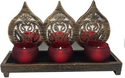 Qubic Inc CANDLE LIGHT Candle(Brown, Pack of 1)