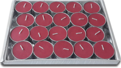 

Nikki Creations Tealight Scented Candles - Rose Candle(Red, Pack of 20)